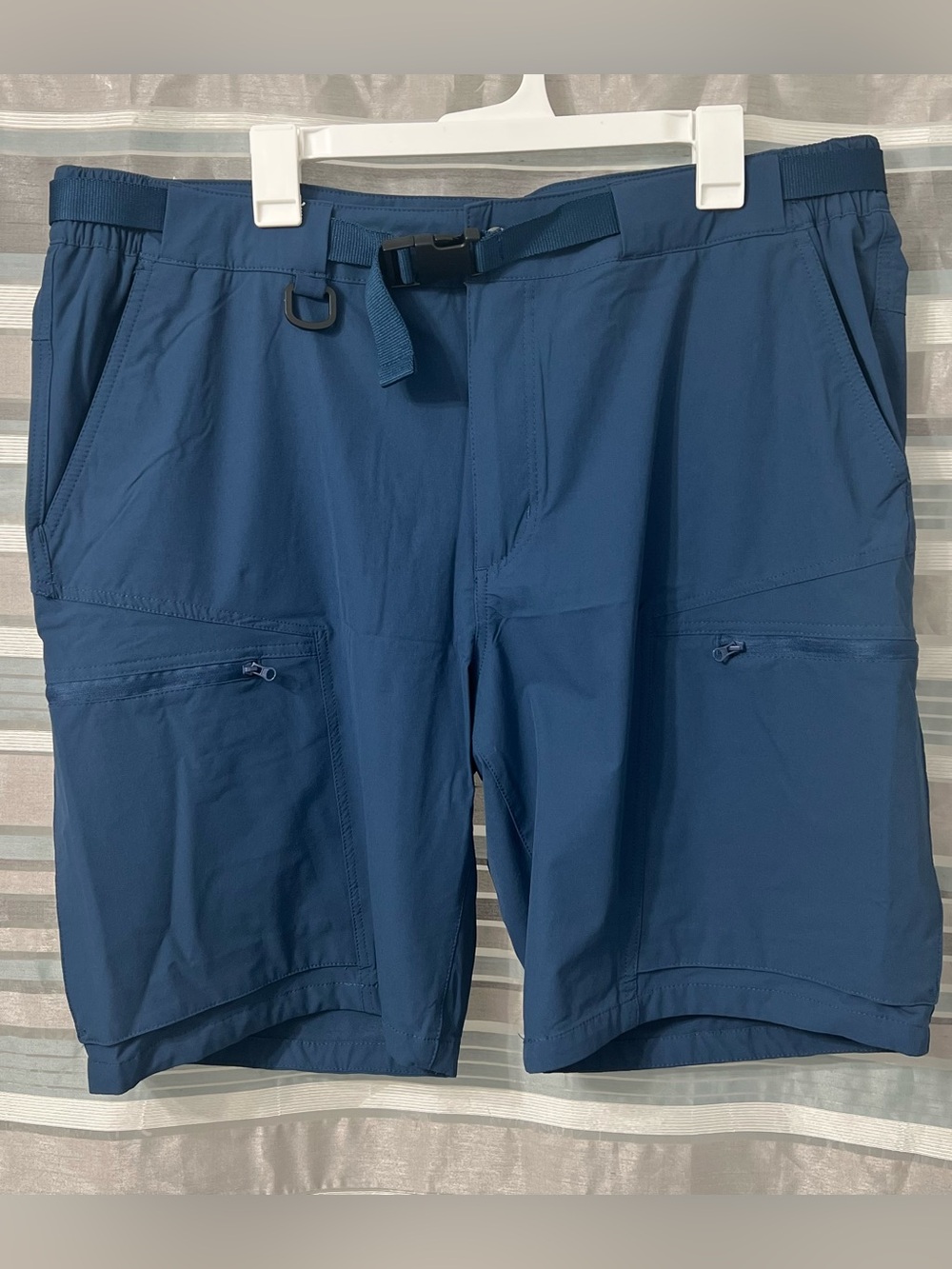 Free Soldier Men's Navy Cargo Hiking Shorts